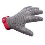 Guante malla de acero inoxidable